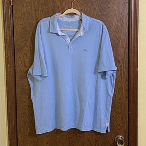 Light Blue XXL Tommy Bahama Polo